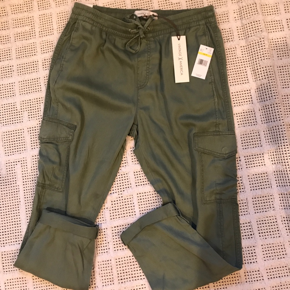 Linen joggers